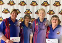 RSL singles and fours decided