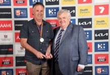 Salmon makes a splash at SANFL volunteer awards