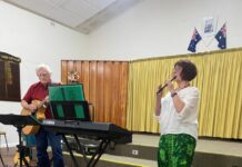 Miltones entertain the crowd