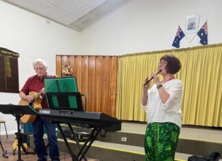 Miltones entertain the crowd