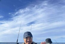 Anglers hit the coast on hot weekend