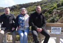 Beach repairs on note