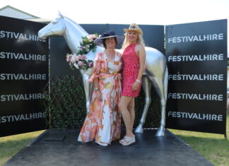 Fun in the sun on cup day