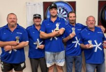 Naracoorte and District Darts Club celebrates a successful summer season